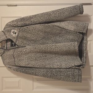 Bobeau Textured Gray Pullover From Great Wolf Lodge